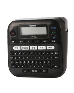Brother PT-D210 Label Printer - Portable Entry-Level Label Maker with Multiple Power Supply Options, Includes Power Adapter