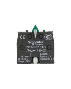 Schneider Electric Contact Module 1NO ZB2BE101C 1pc