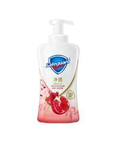 Safeguard Refreshing Foaming Body Wash Pomegranate Fragrance 700g with Fruit Acid, Long-Lasting Scent, for Men & Women