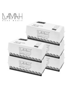 DAMAH DARK MAGIC Black Magic Facial Cleansing Towels, Disposable Face Towels, Washcloths, 80 Sheets per Pack (5 Packs)