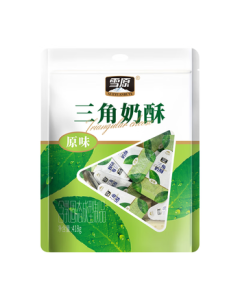 Snowfield Triangular Milk Shortbread 418g Original Flavor - Inner Mongolia Specialty Children's Snack Cheese