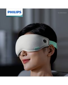 Philips (PHILIPS) Eye Massager with Hot/Cold Compress, Foldable Sleep Eye Massager, Gray PPM3101E