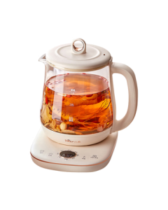 Bear (Bear) Health Pot 1.5L Tea Kettle Tea Maker Glass Flower Tea Pot 316 Stainless Steel Thermos Water Kettle Electric Kettle YSH-E15M1