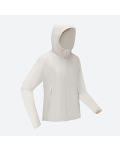 Decathlon Women's Outdoor Sun Protection Jacket Summer Lightweight Breathable Sunscreen Jacket for Outdoor Cycling Skin Jacket-5100579