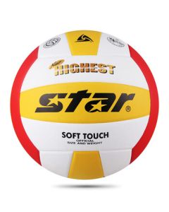 STAR Volleyball VB425-34 - Official Standard Size 5 for Middle School Exams, Sports Training, and Professional Competition, Soft & Durable
