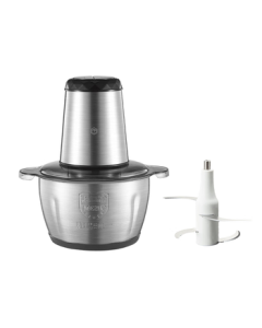 JingDong JingZao Dual-Blade Full Steel Meat Grinder, Home Use Electric Mincer, Multi-Functional Food Processor for Meat, Dumpling Filling, and Garlic, Stainless Steel Baby Food Maker