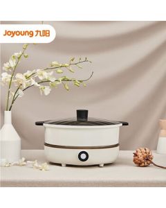 Joyoung Electric Hot Pot Split-Type 4.5L Dual Flavor Hot Pot for Home Use with IH Heating and Multi-Function C21-HG3
