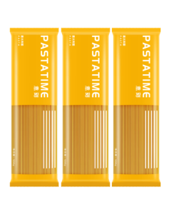 PASTATIME Italian Pasta Quick Meal Low-Fat Noodles Children's Pasta Spaghetti Straight Shape 500g*3