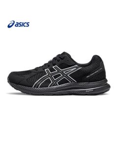 ASICS Men's Cushioned and Durable Running Shoes GEL-CONTEND 7 CN Black Size 39