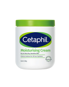 Cetaphil Moisturizing Cream 550g - Yang Mi's Choice, Hydrating Body Lotion for Sensitive Skin, No Niacinamide