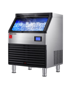 DEMASHI Commercial Ice Maker, Large Capacity Automatic Cube Ice Machine for Milk Tea Shops, Bars, KTV, Restaurants BS-230 [108 Ice Grids]