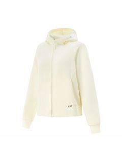 LI-NING Hoodie with School Uniform Inner Layer, Loose Round Neck Pullover Knit Sweater for Men AWDV512