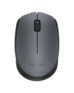Logitech M170 Wireless Mouse, Office Mouse, Ambidextrous Mouse, Gray, with 2.4G Wireless Receiver