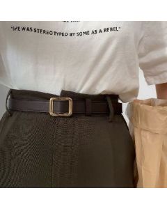 Non-perforated belts