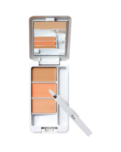 IPSA Light-Transparent Perfect Cover Concealer Palette 4.5g – Covers Acne Scars & Dark Circles + Face Mask, Birthday Gift for Girlfriend