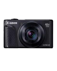 Canon SX740 HS Digital Camera with 40x Optical Zoom for Home, Office, and Concerts (Black/Silver, Random Delivery) Detachable Wireless Module Includes 64GB Card + Camera Case