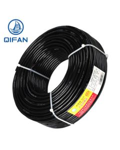 QIFAN RVV3*4 Square Sheathed Cable National Standard Copper Core Equipment Power Cord Black 1 Meter (Minimum Order: 11 Meters)
