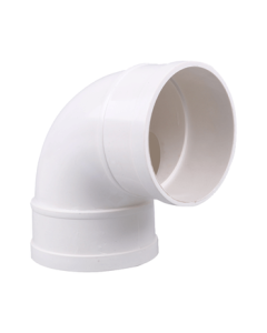 Yunbo PVC-U Drainage Pipe Elbow Plastic PVC 90-Degree Elbow Right Angle Drainage Fitting Unit: Piece φ50