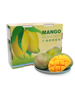 Jingsiansheng Tree-Ripened Kate Mango Net Weight 5lbs Fresh Fruit Mid-Autumn Festival Gift Box