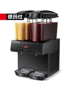 DEMASHI (DEMASHI) Beverage Machine Dual-Tank Juice Machine with Hot and Cold Dual-Temperature Instant Mixing Touch Control Model GZJ234D