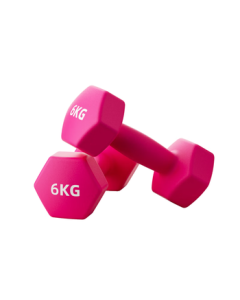 Langwei Dumbbell Men's Strength Training Solid Vinyl-Coated Cast Iron Dumbbell Home Fitness Equipment [JD Exclusive]