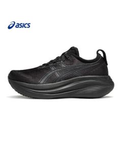 ASICS Women's Cushioned and Durable Running Shoes GEL-NIMBUS 27 Black 37