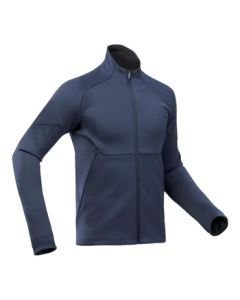 Decathlon Outdoor Hiking Fleece Jacket, Plush Breathable Warm Coat, Casual Jacket ODT1 Dark Blue 3XL-4333750