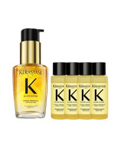 Kérastase Camellia Classic Scented Hair Oil 30ml*1+15ml*4 Nourishing Shine Anti-Frizz Smoothing Hair Treatment Oil