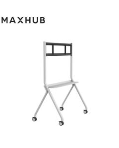 MAXHUB Smart Conference Panel Fashion White Mobile Stand (For 55 to 86 Inches) ST33W Commercial Display Accessory