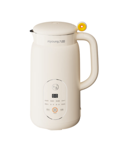Joyoung Blender 0.6L Compact Capacity for 1-2 Persons, Soy Milk Maker with Fine No-Filter Grinding, Timer Function, Easy-Clean Small Household Multi-Functional Food Processor D2526