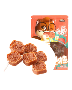 Three Squirrels Stick Hawthorn 108g (Approx. 10 Sticks) - Preserved Fruit Snack, Candy Stick, Individually Wrapped Kids' Snack