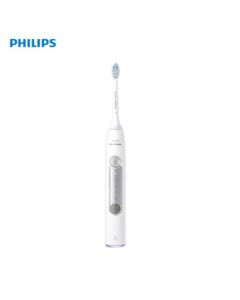Philips (PHILIPS) Electric Toothbrush DiamondClean 3 Series Pro, Soft Bristles with Microbubble Flow, Couples Set Gift for Him/Her, Bright White HX5272/03