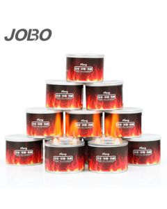 JOBO Insulated Food Warmer Fuel Can Eco-Friendly Oil Mineral Oil Substitute for Alcohol Easy-Tear Cover Dual-End 180 Minutes 32 Cans