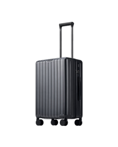JingDong JingZao Infinite Luggage German PC Suitcase with Wheels, Carry-On Travel Trolley Case, Graphite Gray, 20 Inch