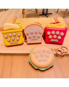 IYOVGOO Creative Cartoon Whack-a-Mole Keychain X411 Stress Relief Toy Bag Charm Gift (Minimum 10 Pieces)