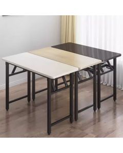 GongShuShi Outdoor Folding Table, Portable Display Table for Night Market Stall, 120cm*60cm (Yellow)