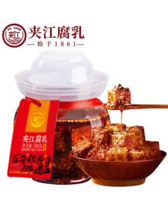 Jiajiang Fermented Bean Curd Spicy Flavor 700g Ready-to-Eat Side Dish Moldy Tofu Noodle Sauce Seasoning Hotpot Dip