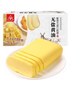 Chuanzhen Unsalted Butter 500g (Contains Imported New Zealand Milk, Animal Oil, Vegetable Oil) Baking Ingredient