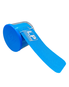 LP Pre-Cut Kinesiology Tape for Sports, Knees & Ankles, Marathon, Badminton, Muscle Support 7010CK Blue
