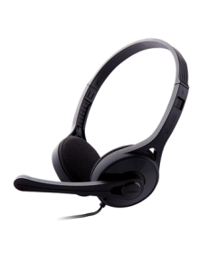 EDIFIER K550 Over-Ear Headset with Microphone - Gaming Headphones for PC, Office, Education, Study, and Training - Elegant Black