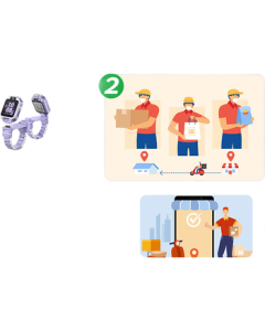 HUAWEI Children's Watch 5X Pro - Aurora Purple, Offline Positioning, Dual Screen & Dual Camera, NFC Support for Transit & Access Control, IPX8 Waterproof, for Boys and Girls