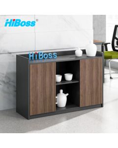HiBoss Board-Type Tea Cabinet with Two Doors JHKHXD197 W1200×D400×H800mm Side Cabinet for Daily Office Use
