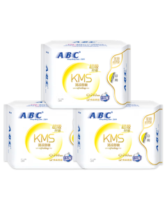 ABC【Recommended by Zhang Ruonan】Daily Sanitary Pads Combo, Ultra-Thin 240mm*24 Pads