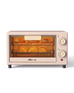 Bear Electric Oven 10L Home Capacity Independent Temperature and Time Control DKX-F10M6 Apricot