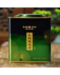 Tenfu's Tea Oolong Tea - Large Tin Anxi Tieguanyin Light Aroma 495g Canned Tea for Gatherings and Gifts
