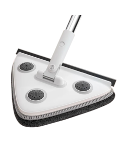 Jiabangshou Triangular Glass Cleaner 2025 Edition - Household Ceiling Cleaner for Cabinets, Walls, and Surfaces, All-in-One Cleaning Tool with *4 Cloths