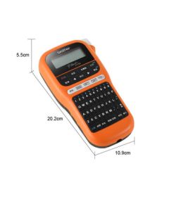 Brother PT-E115B Label Printer, Portable Handheld Adhesive Label Maker for Cable Network Wiring, Includes Power Adapter