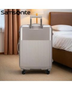 Samsonite Luggage - 25" Khaki/DK7 with Waterproof & Dustproof PVC Material, Built-in TSA Lock