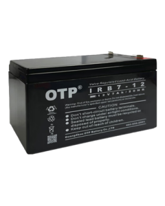 OTP UPS Uninterruptible Power Supply 12V7Ah Maintenance-Free Lead-Acid Battery for Fire/Alarm Systems (Compatible with BK650-CH, YT6103S) IRB7-12