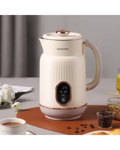 Daewoo Electric Kettle 1.5L Capacity with Visible Temperature Control and Multi-Stage Temperature Settings DYSH-15F26 (Tassel White)